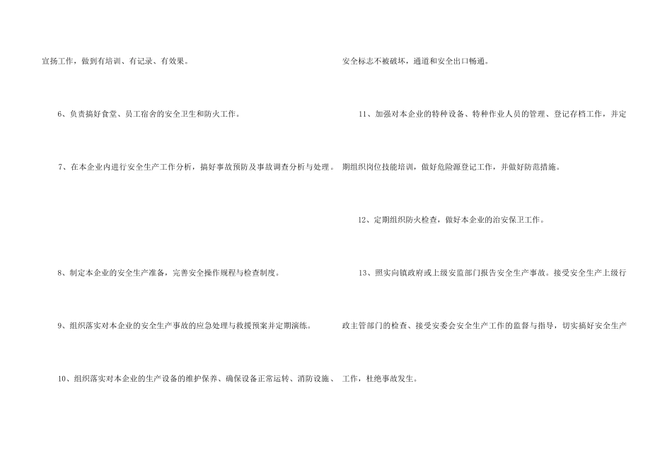 总经理安全生产责任书_第3页