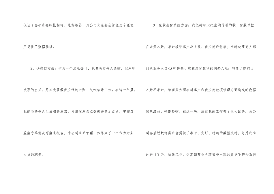 总账会计工作总结_第2页