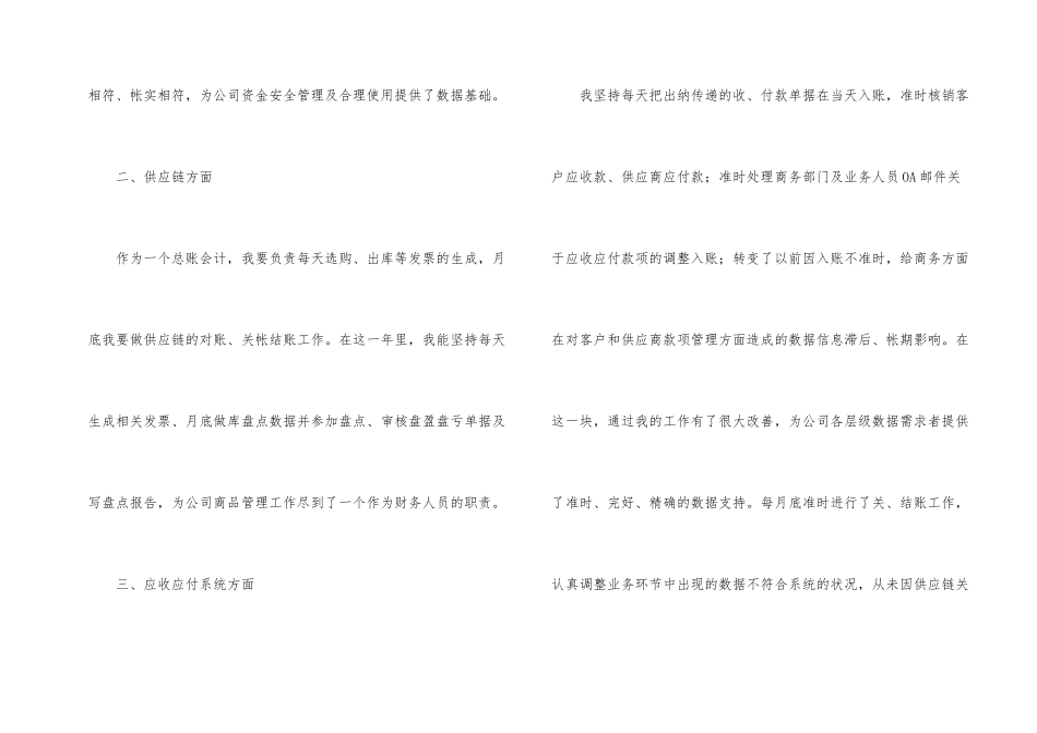 总账会计的年度工作总结_第2页