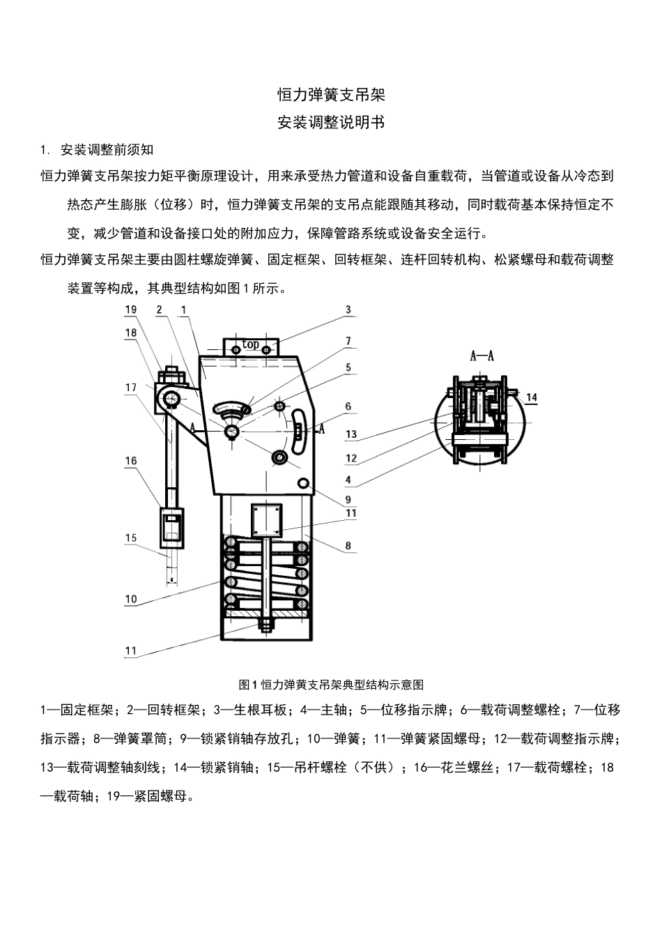 恒力弹簧支吊架说明书_第2页