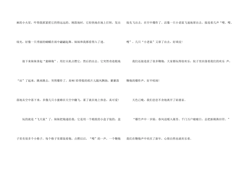 愉快的新年小学600字_第2页