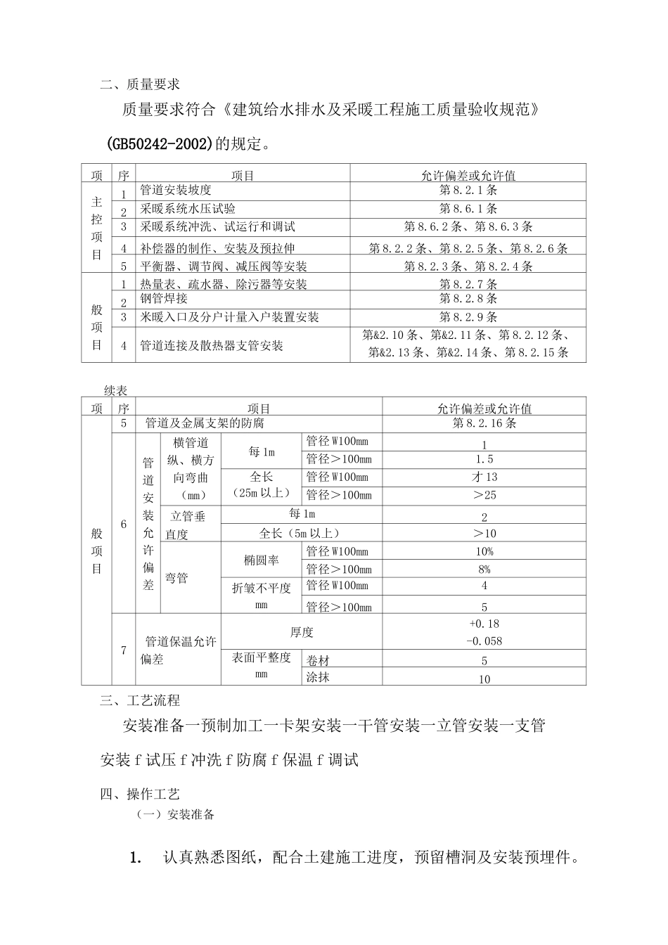 采暖管道技术交底_第2页