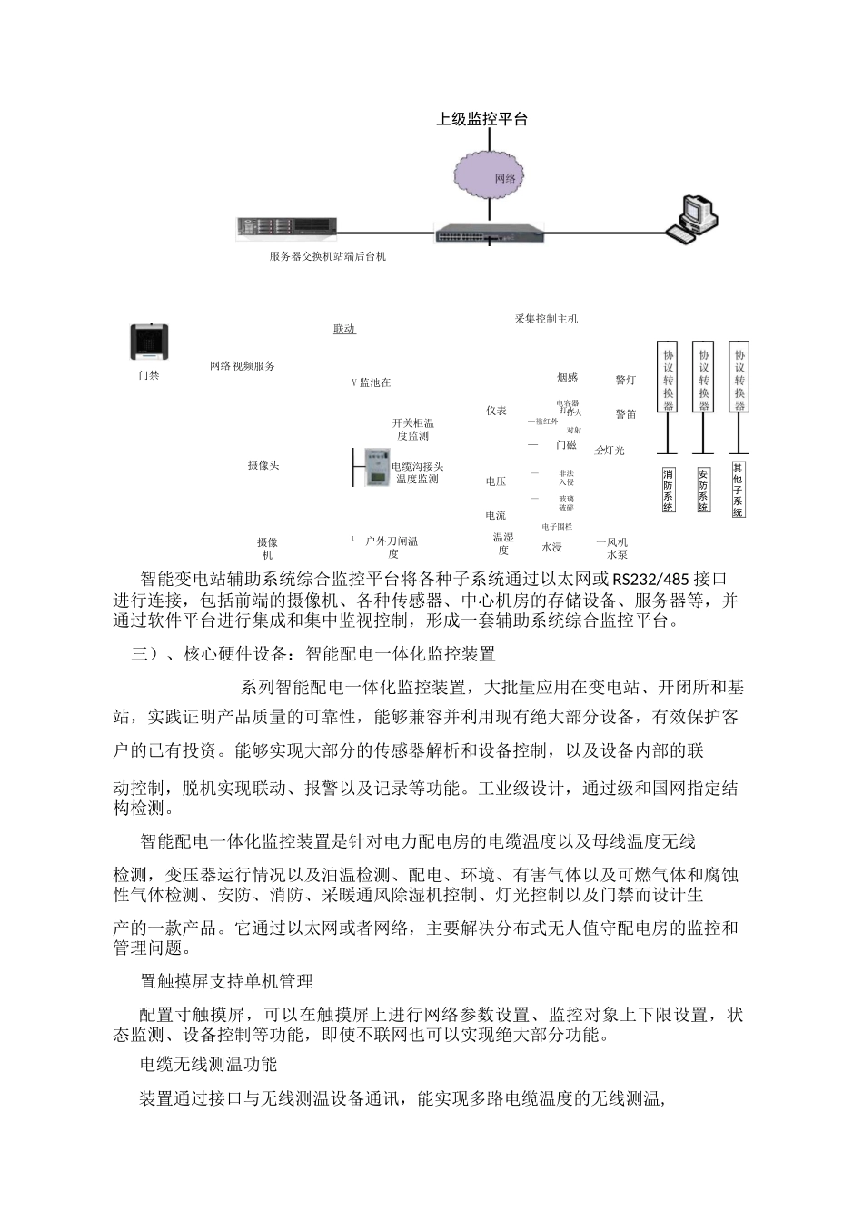 智能变电站辅助系统综合监控平台介绍_第2页