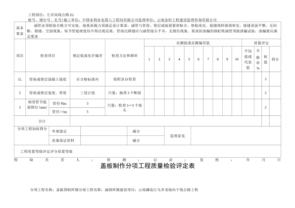 涵洞检查及评定表_第3页