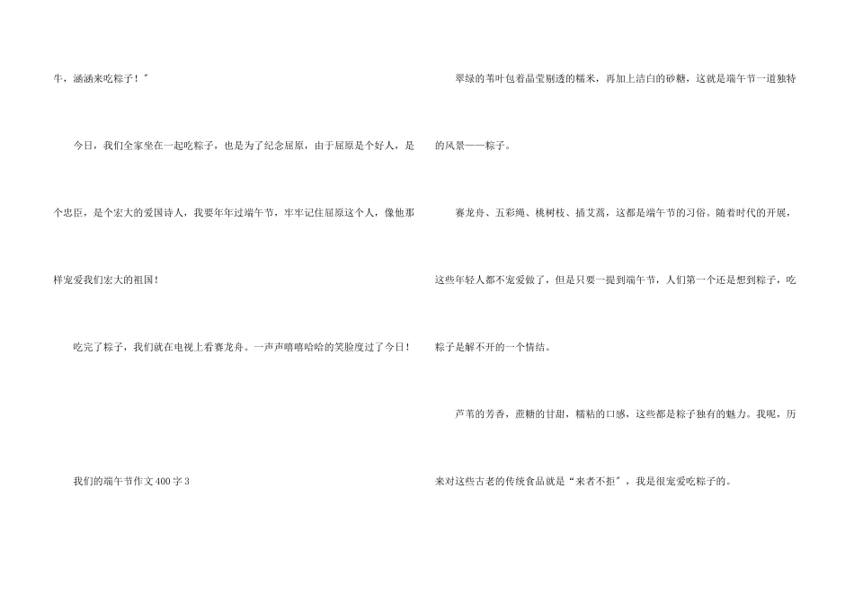 我们的端午节400字_第3页