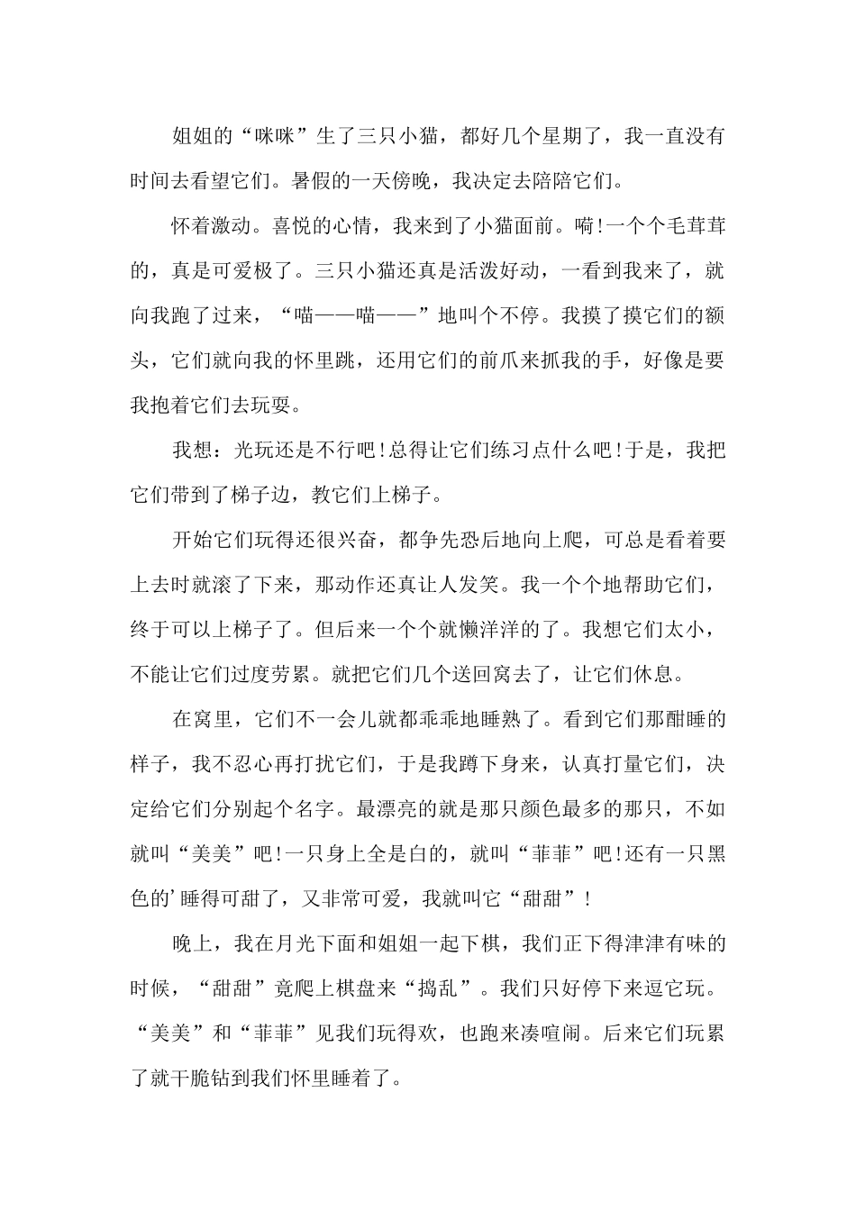 我的暑假计划大作文5篇_第2页