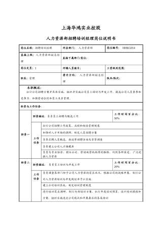 战略投资拓展部
