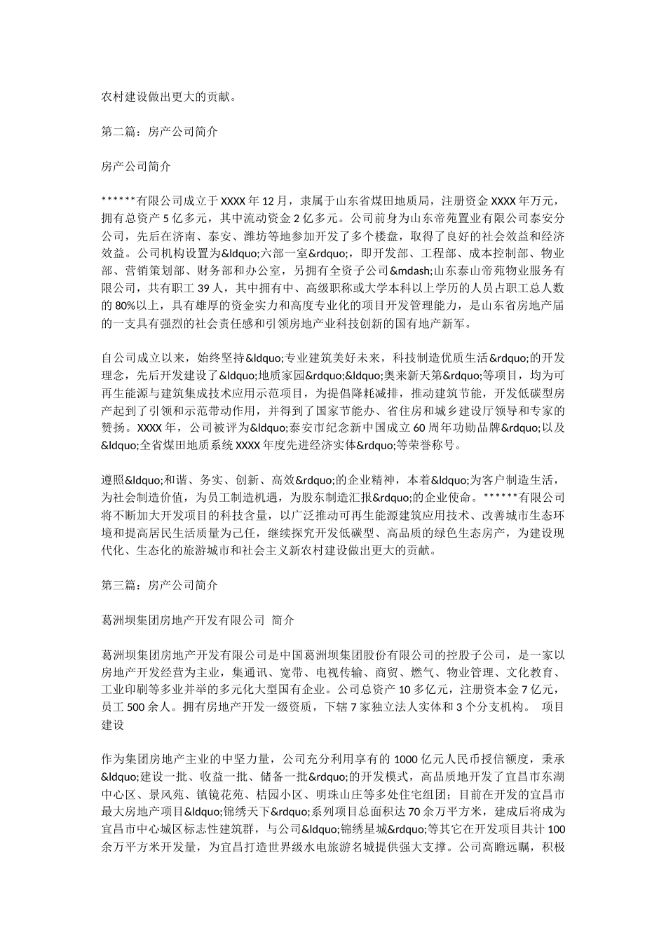 房产公司简介范文_第2页