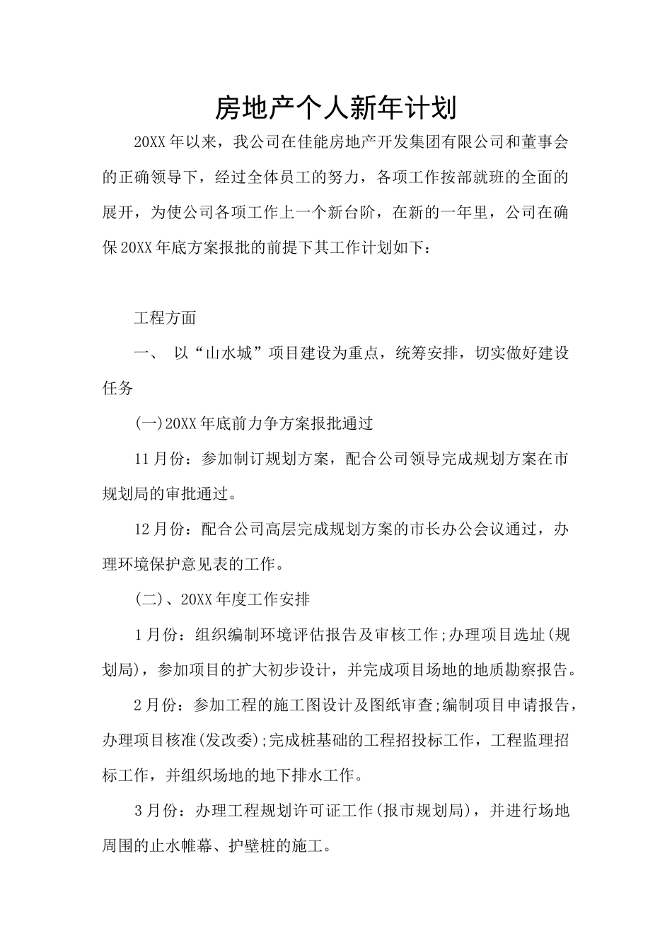 房地产个人新年计划_第1页