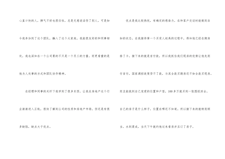 房地产公司工作小结报告提纲_第2页