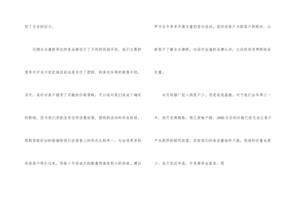 房地产销售月总结_第2页