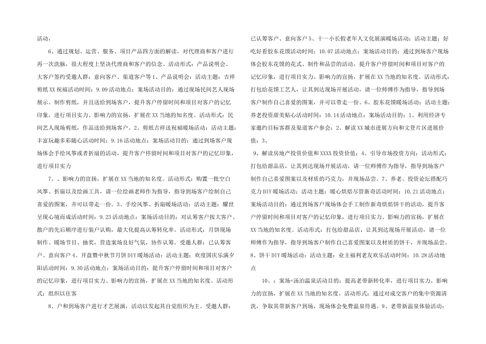 房地产项目首开前暖场活动推广.ppt_第2页