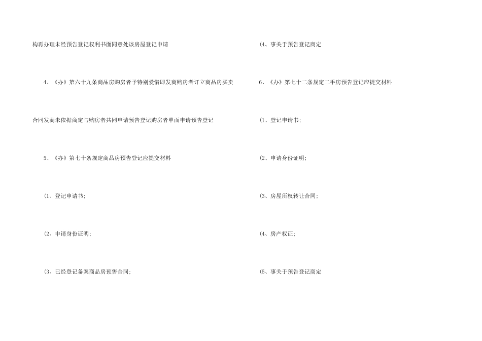 房屋买卖合同预登记_第2页