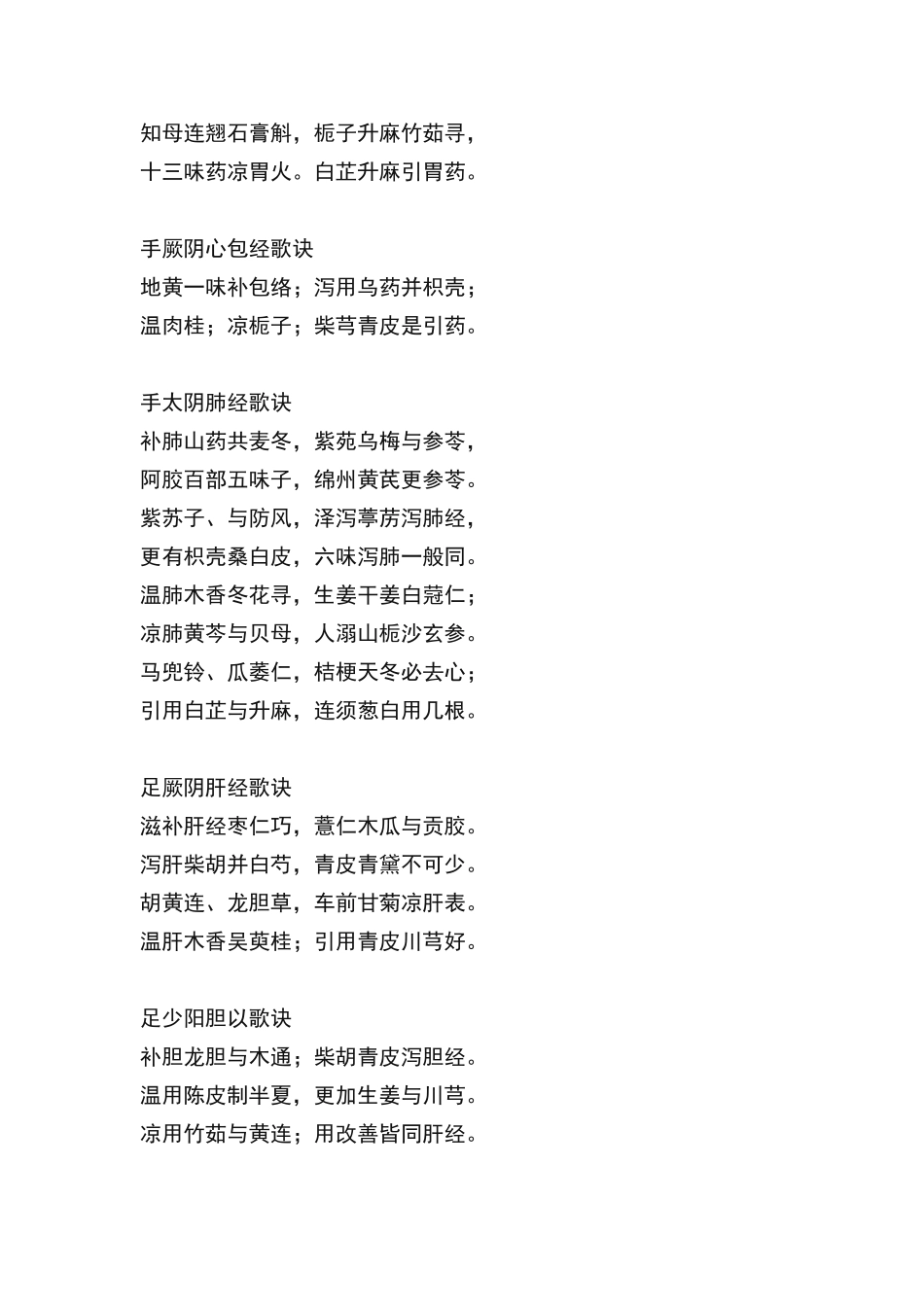 手少阴心经歌诀_第2页