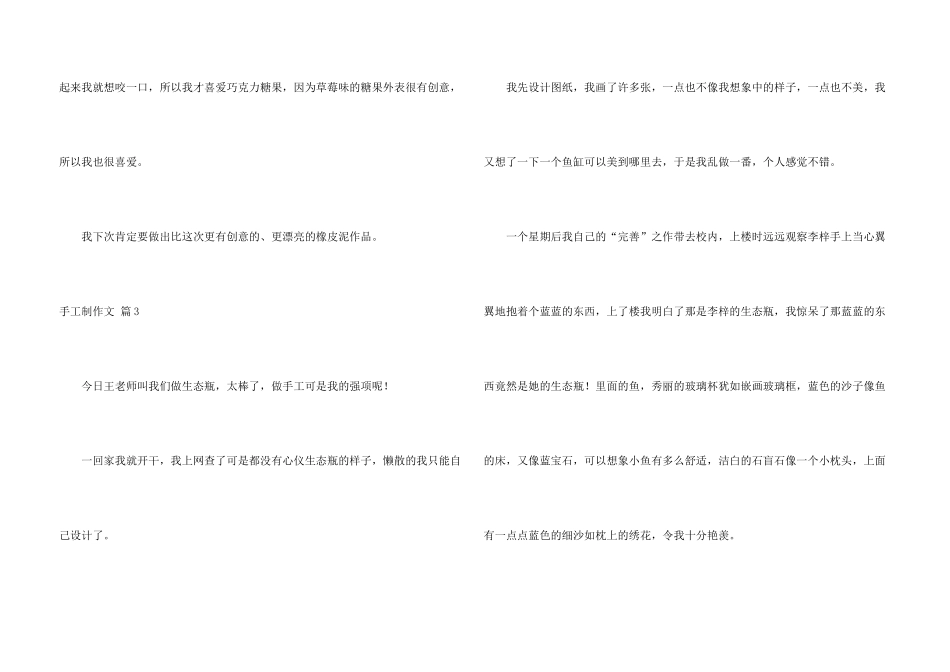 手工制集合7篇_第3页