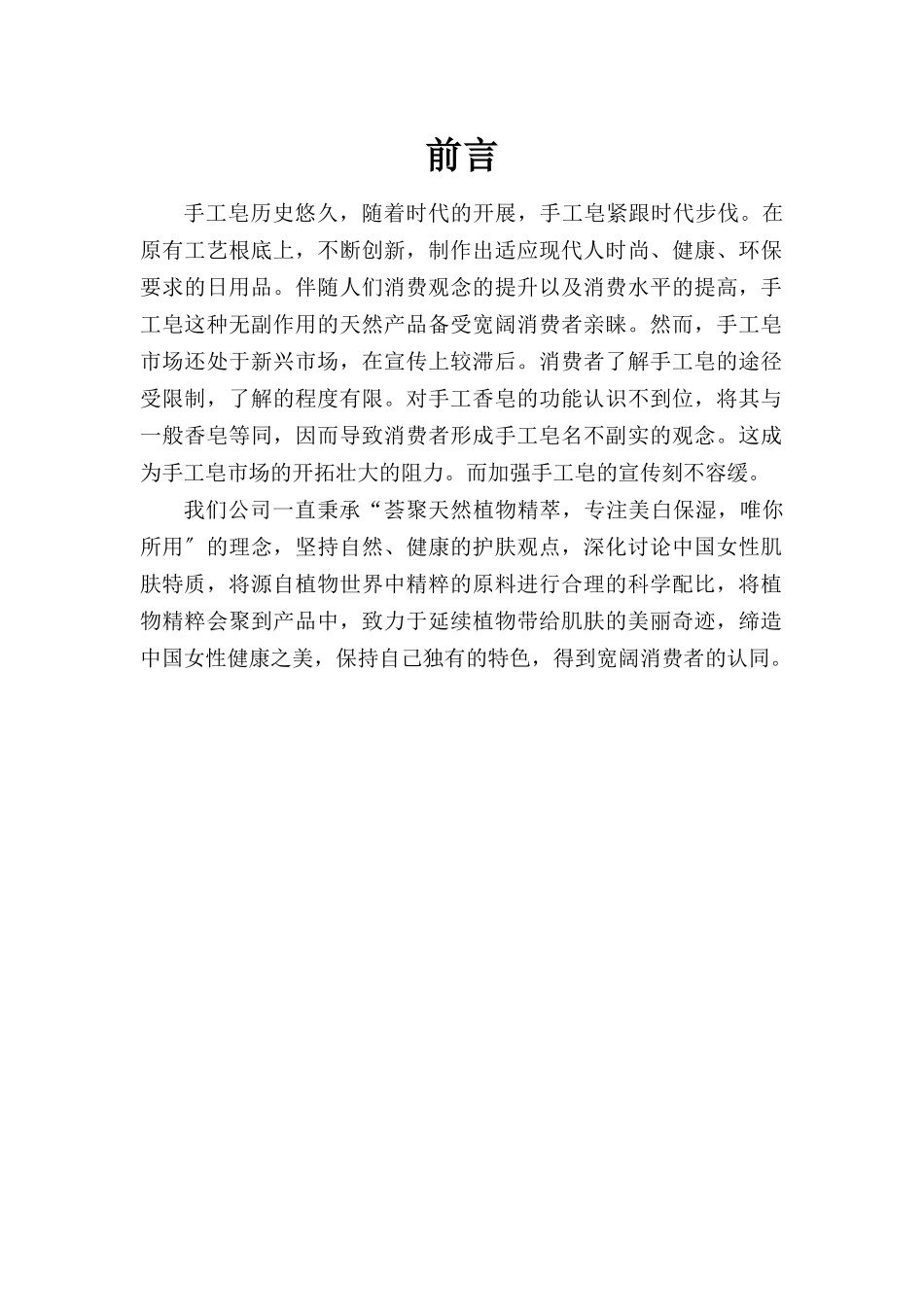 手工皂市场营销策划方案_第2页