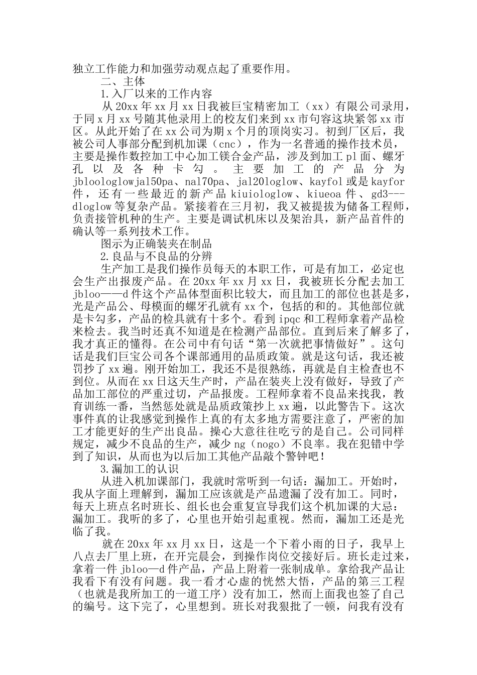 技术部个人实习报告范文_第2页