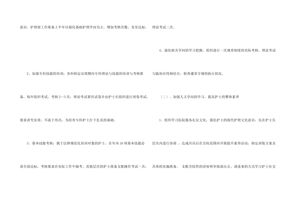 护士个人学习计划_第2页