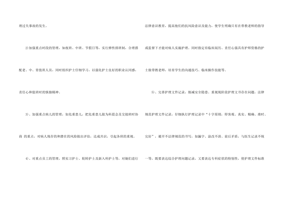护士的年终工作总结20245篇_第2页