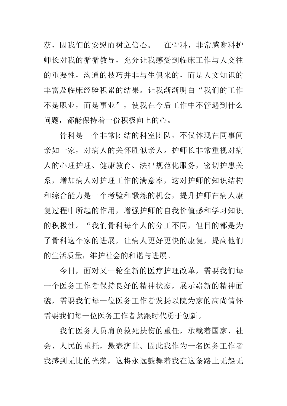 护师工作总结模板4篇_第2页