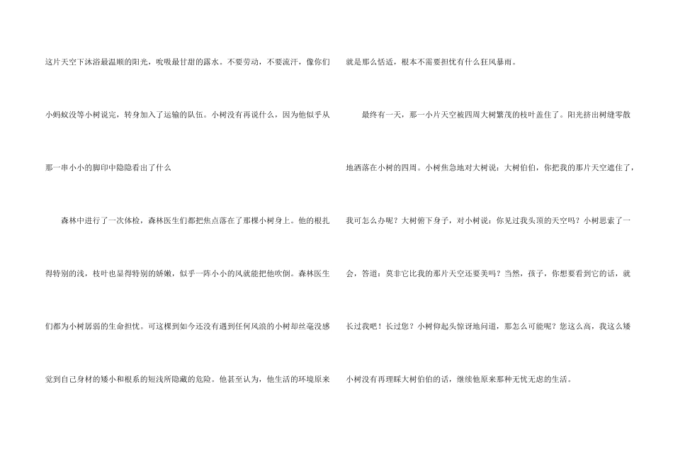 拥抱自己的天空1200字_第2页