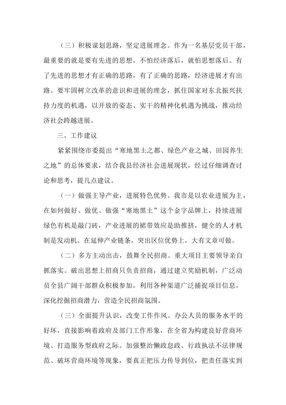 挂职锻炼个人工作情况总结汇报_第3页