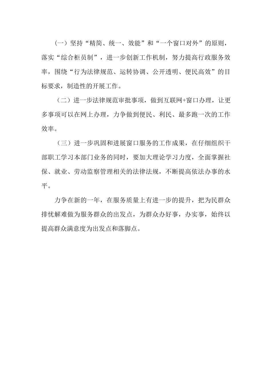 政务服务工作总结及2024年工作计划_第3页