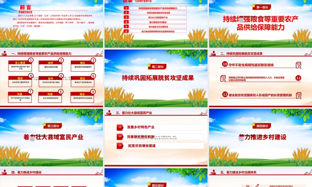 2025年三农工作这么干PPT中央一号文件要点