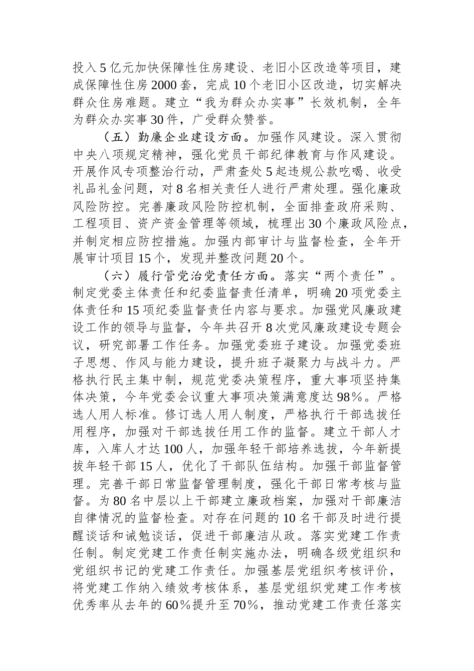 城投集团2024年巡察整改工作情况报告_第3页