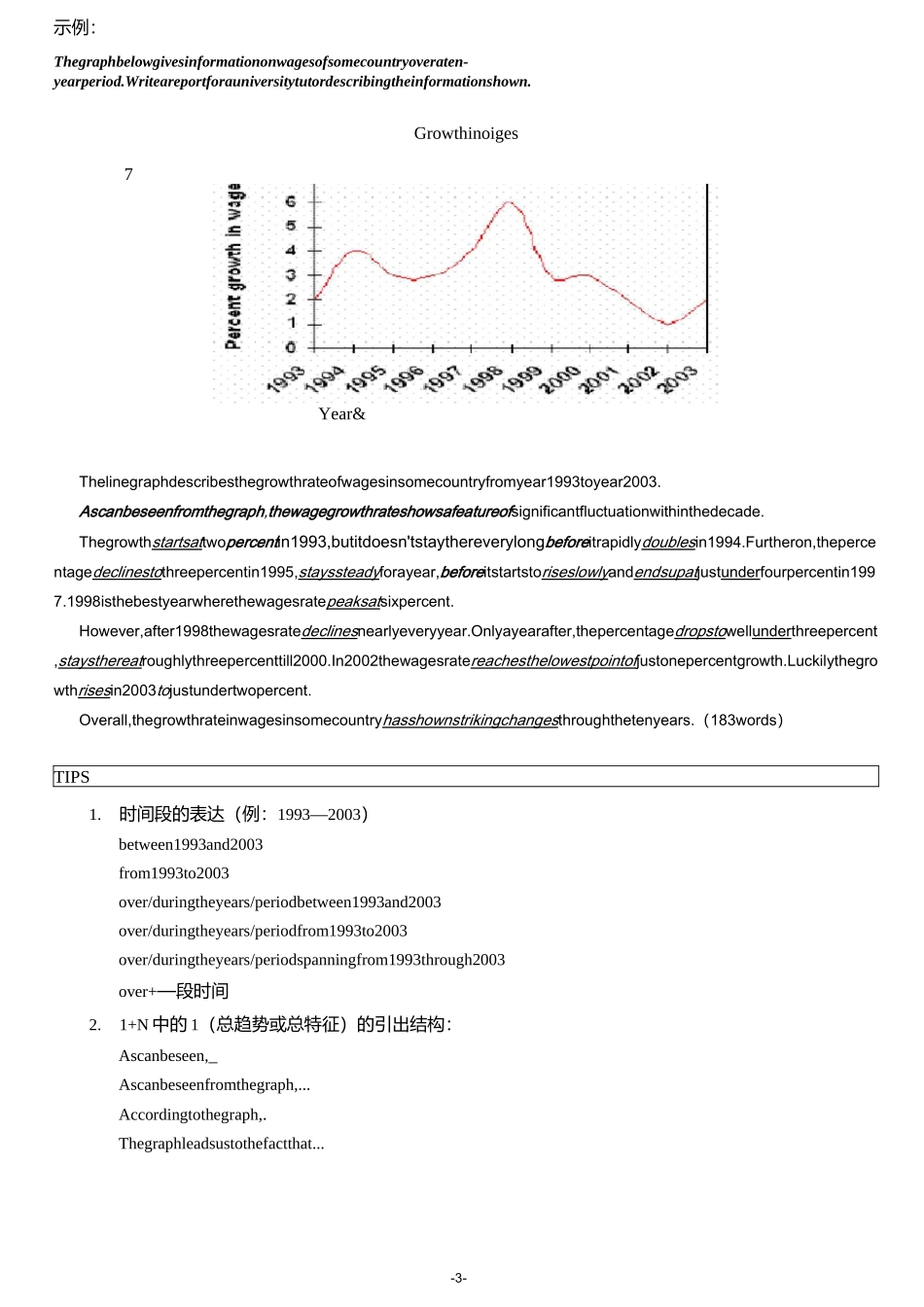 雅思 图表作文写作技巧范文_第3页