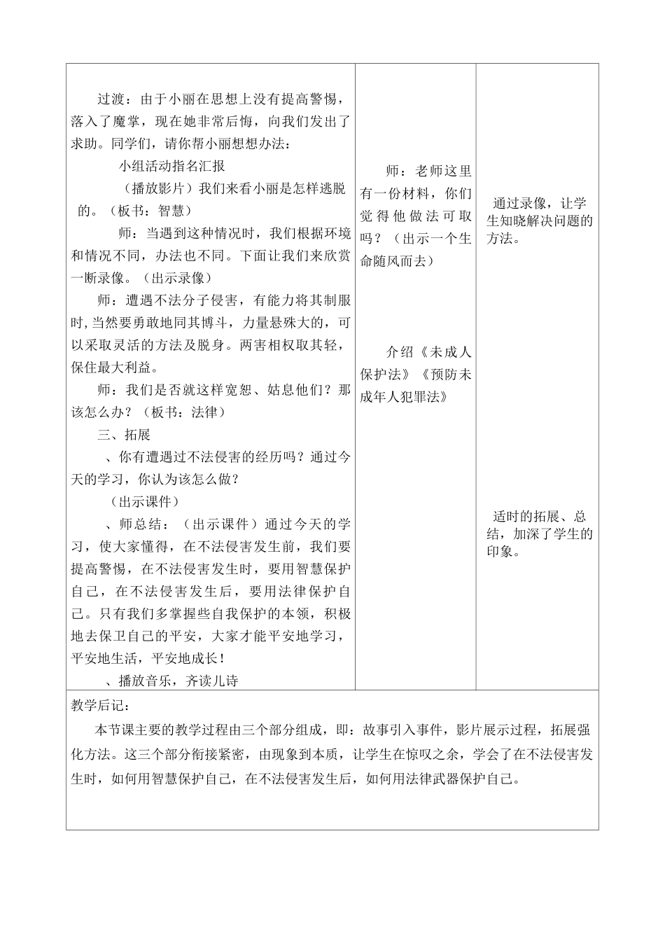 六年级法制教案_第2页