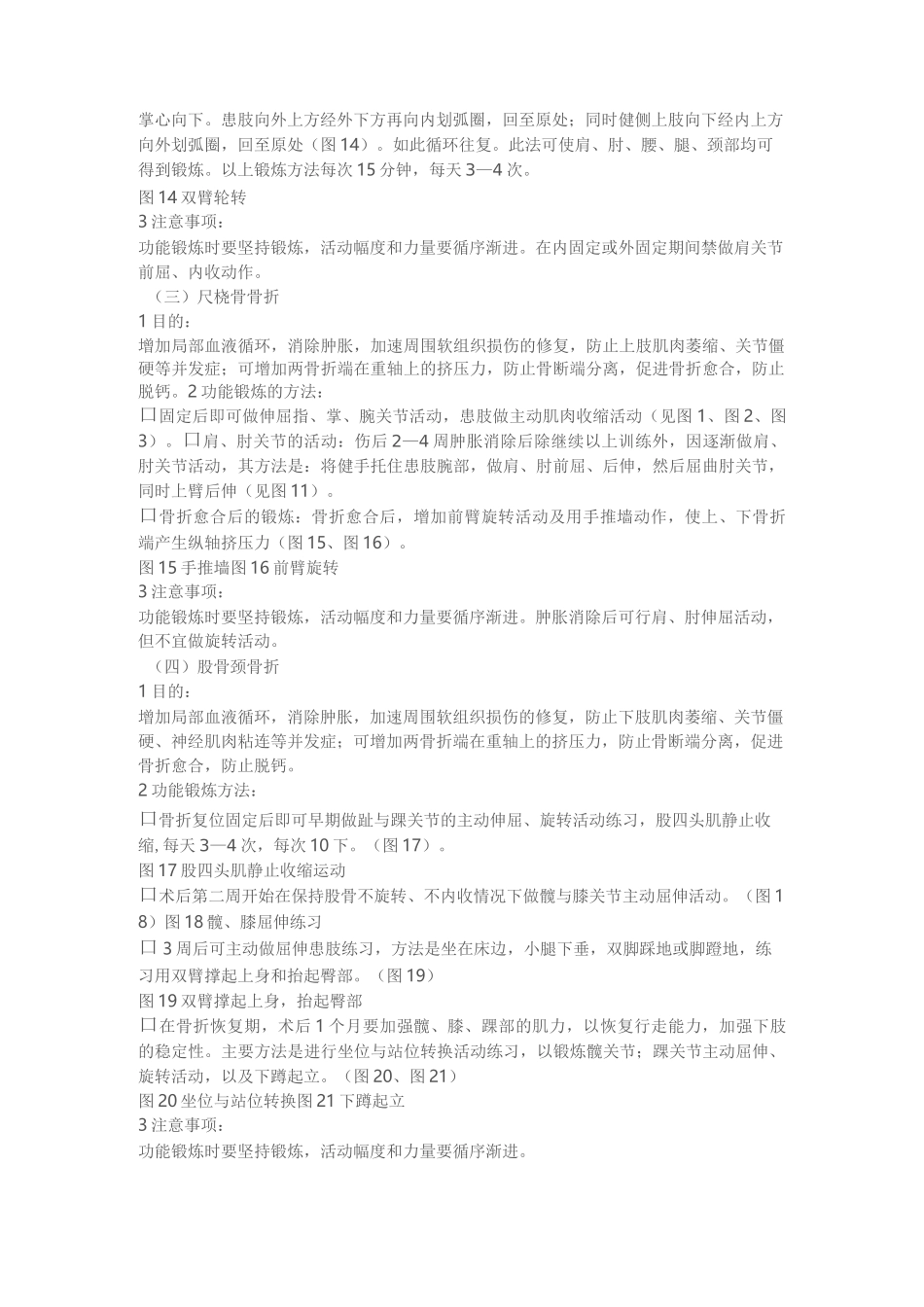 骨科常见手术后康复训练方法(修订版)_第2页