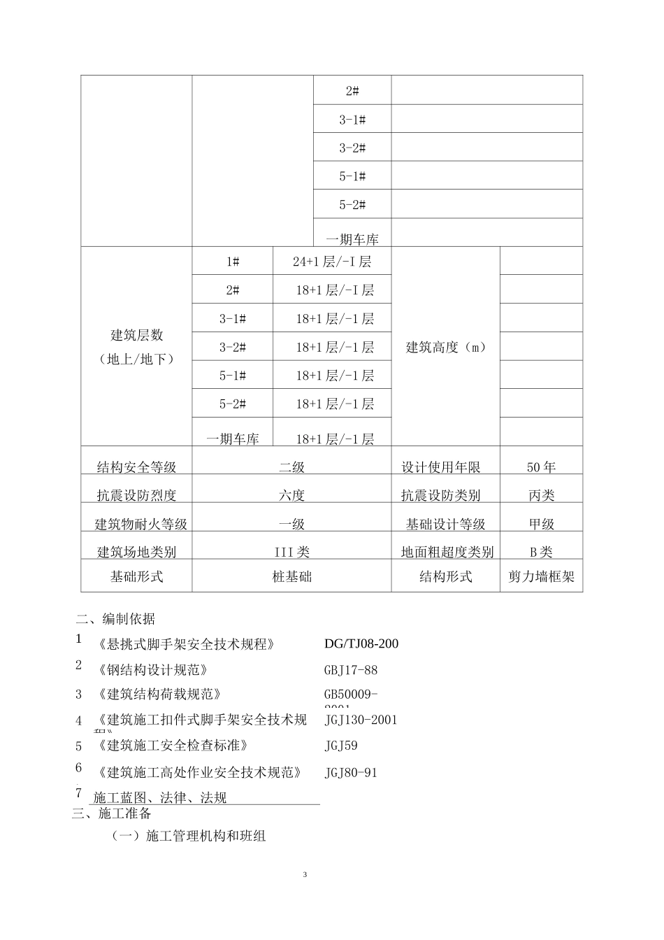 高层住宅悬挑脚手架专项施工方案_第3页