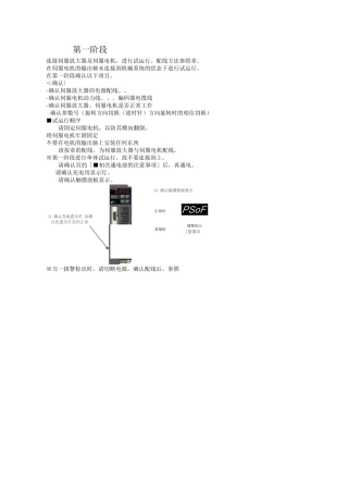富士伺服驱动器参数设定基本操作。