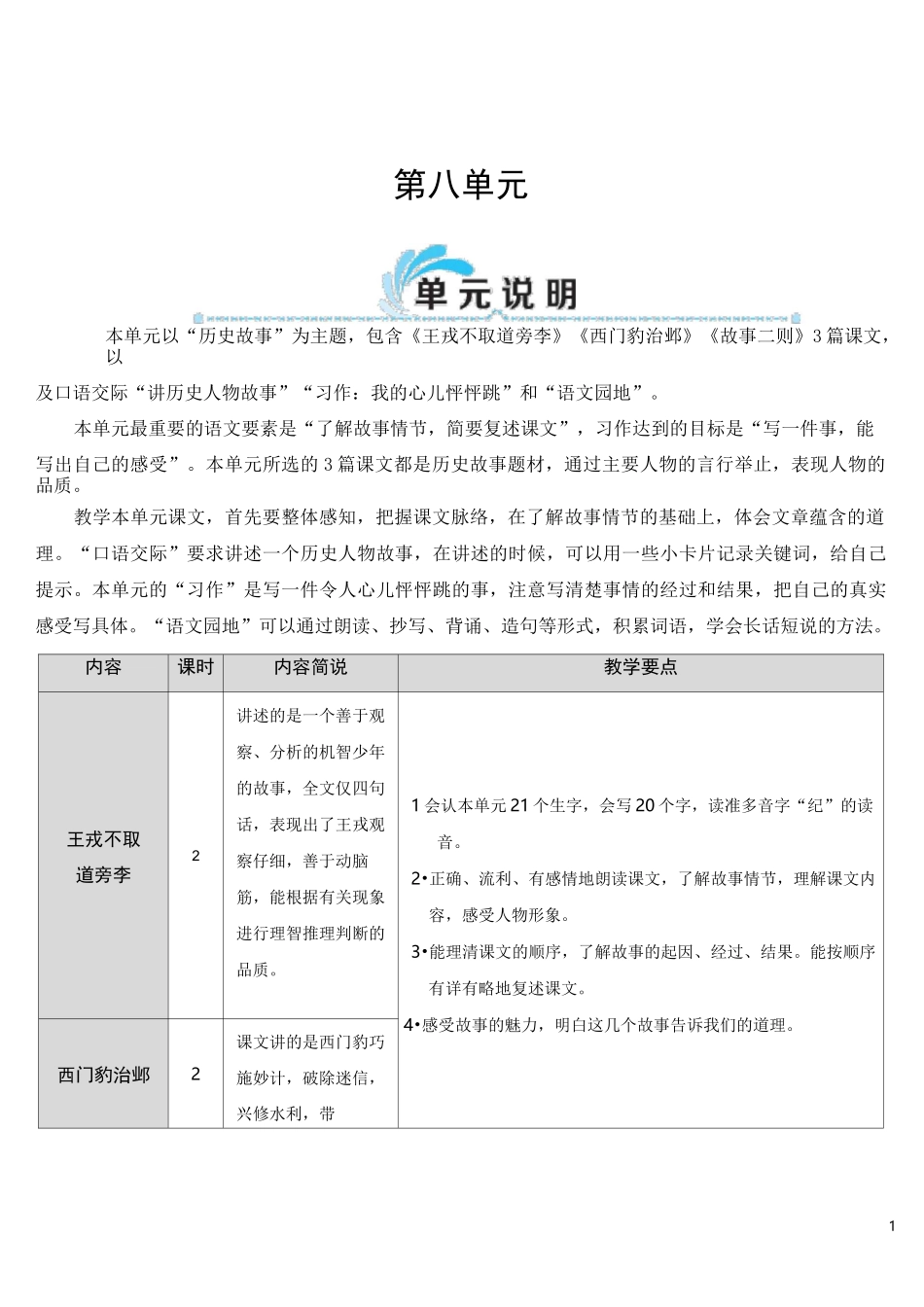 25 王戎不取道旁李_第1页