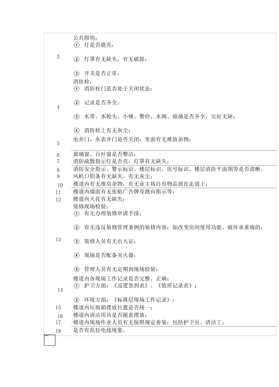 最详细的物业项目现场检查关键点_第2页