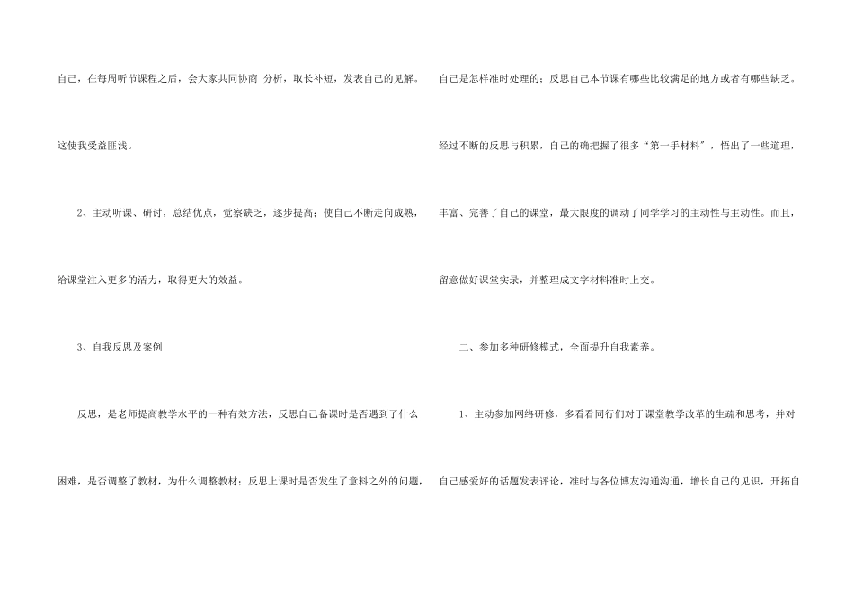 教师个人研修工作总结_第2页