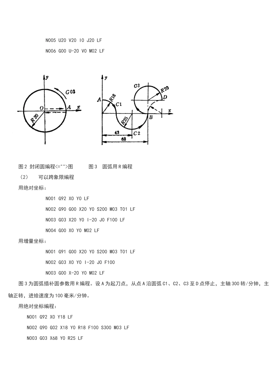 数控圆弧编程举例讲解_第3页