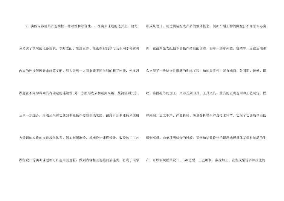 数控技术专业实习报告_第2页