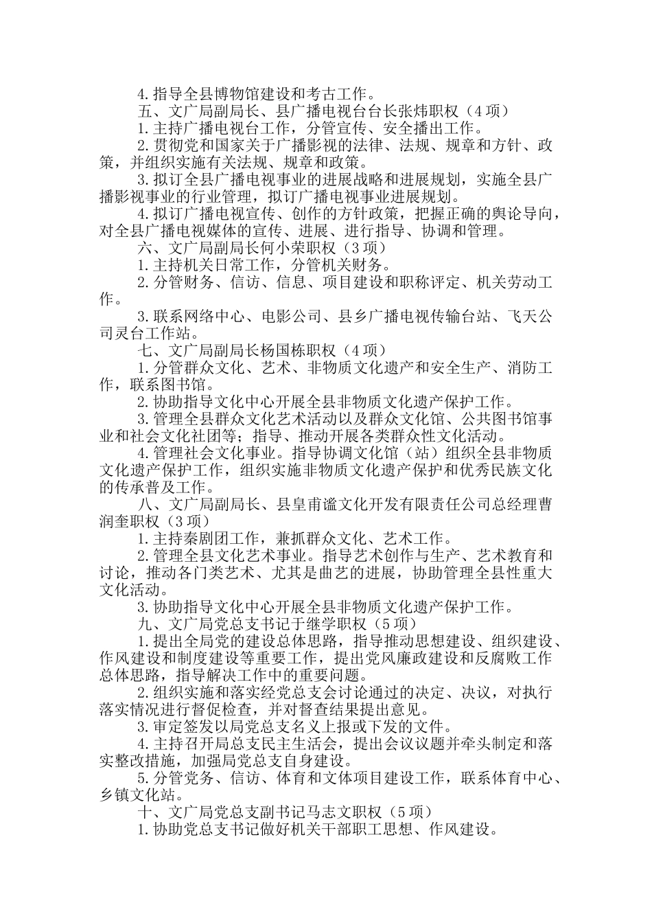 文广局党组成员工作总结_第2页