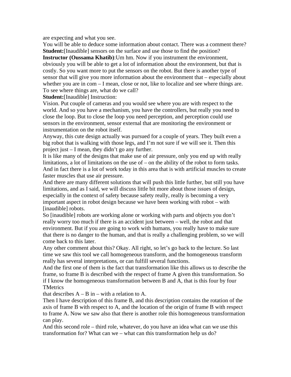 斯坦福大学网络视频课程之机器人学_第3页