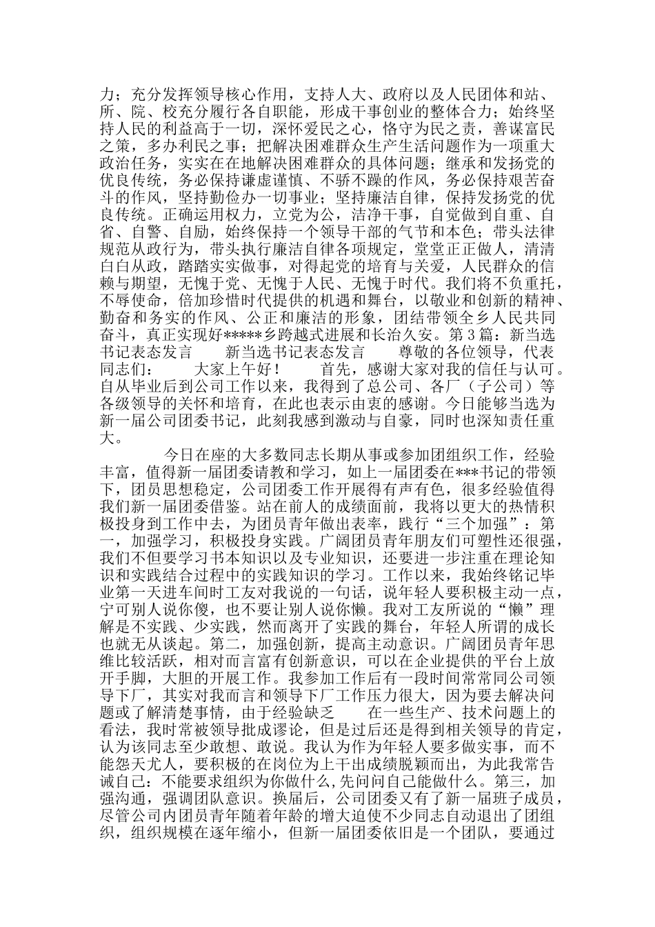 新书记表态发言_第3页