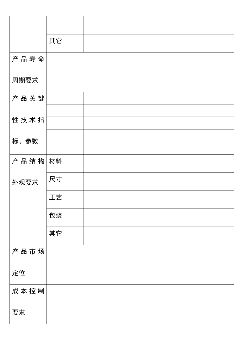 新产品研发立项书_第3页