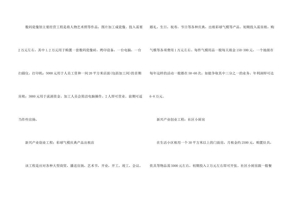 新兴产业创业项目_第3页