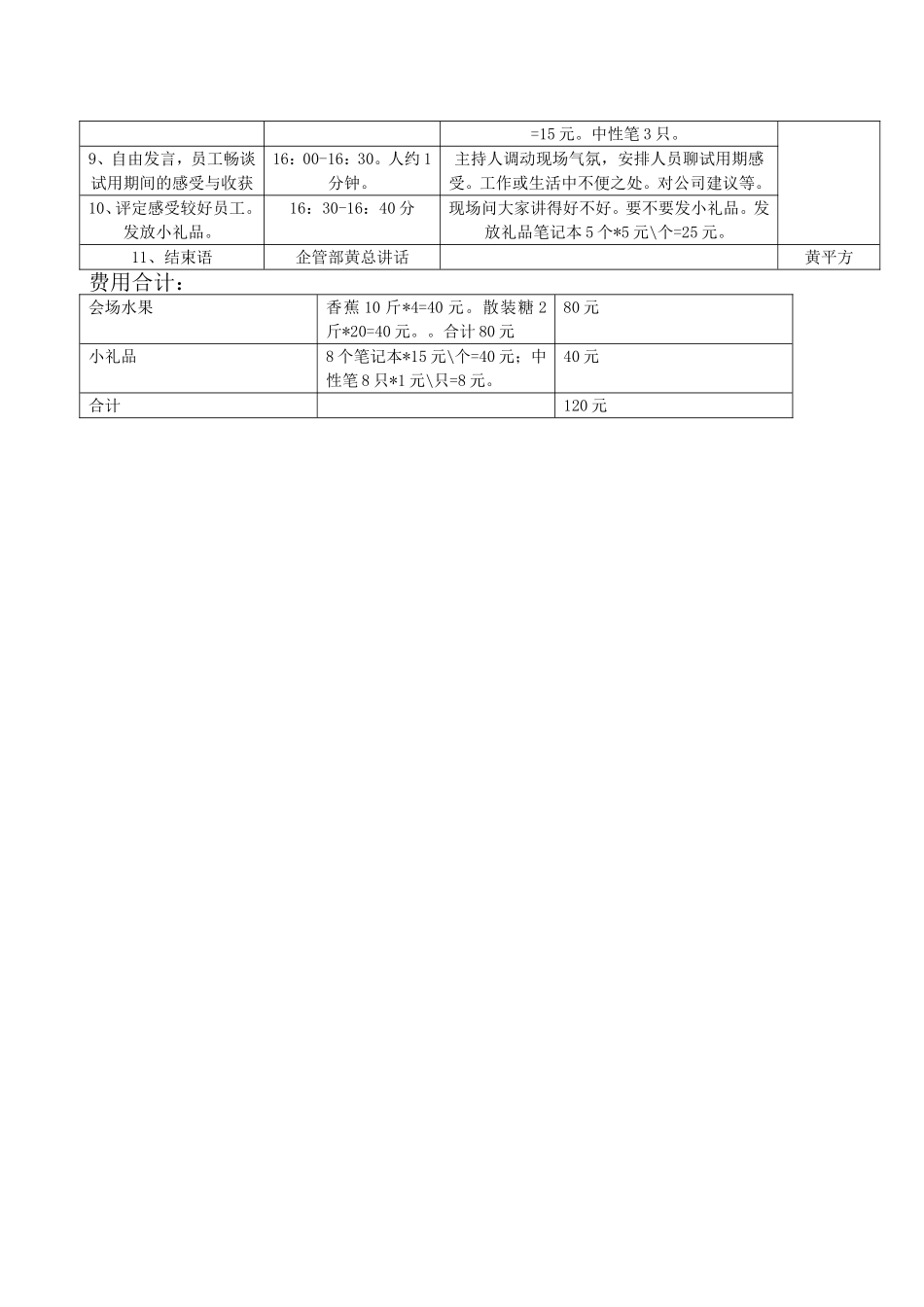 新员工座谈会方案_第2页