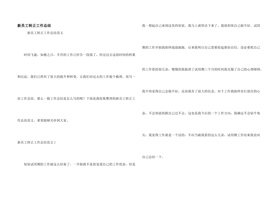 新员工转正工作总结_第1页