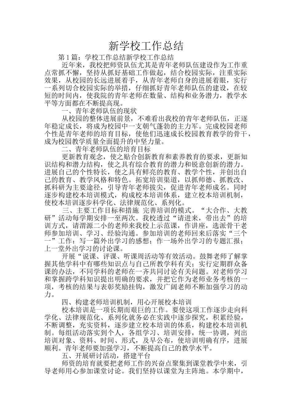 新学校工作总结_第1页