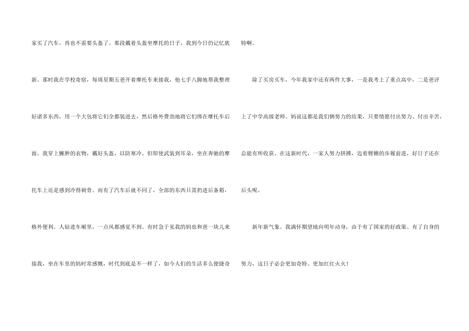 新年新气象500字4篇_第2页