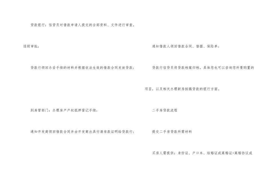新房和二手房贷款流程_第2页