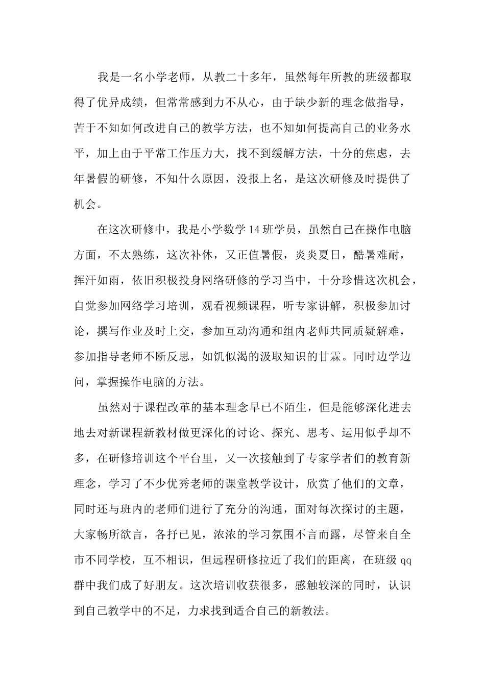 新教师研修个人总结_第3页